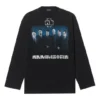Rammstein Deutschland Band Crossover Langarm-Shirt Unisex Schwarz 651796TLV511000