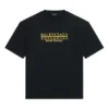 Retail Therapy T-Shirt, mittlere Passform „Schwarz-Gelb“ 612966TLVB11361