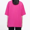 Retro-Logo Kurzarm Unisex Rosa 556104TBV435630