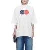 Retro-Uniform, lockeres Design, kurzärmelig, weiß 620941TIV799000