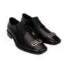 Rim Derby-Schuhe „Schwarz“ 712642WA8E11081