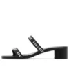 Runde 40-mm-Sandalen „Black“ 695000WCAE11090
