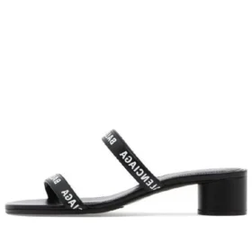 Runde 40-mm-Sandalen „Black“ 695000WCAE11090