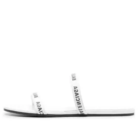 Runde Sandalen „Weiß Schwarz“ 694999WCAE19010