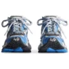 Runner-Sneaker „Blau und Grau aus Nylon und wildlederähnlichem Stoff“ 772774-W3RNY4912