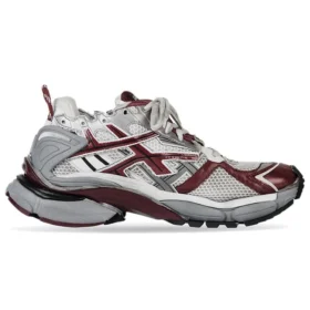 Runner-Sneaker „Burgundy Grey White Mesh and Nylon“ 677403W3RB39069