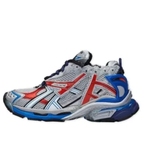 Runner Sneaker „Grau Blau Rot Mesh und Nylon“ 677403W3RB61264 Runner Sneaker „Grau Blau Rot Mesh und Nylon“ 677403W3RB61264