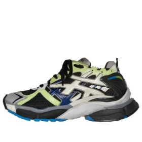 Runner-Sneaker „Grey Black Green“ 677402W3RB55179