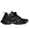 Runner-Sneaker „Schwarzes Mesh und Nylon mit transparenter, mehrfarbiger Verzierung“ 677402W3RB11000