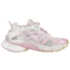 Runner Sneaker „Weißes Baby-Pink, Mesh und Nylon“ 677403W3RB39059