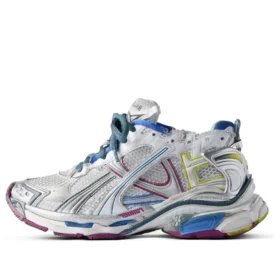 Runner Sneaker „White Blue Purple“ 772767W3RMU9547