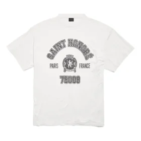 Saint-Honoré T-Shirt Oversize „Weiß“ 787349TRVM59012