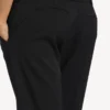 Schlanke, taillierte Damenhose in Schwarz