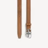 Schmaler BB-Gürtel für Damen in Camel