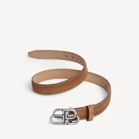 Schmaler BB-Gürtel für Damen in Camel