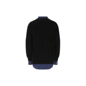 Shirt-Detail: Lagenpullover „Schwarz“ 675268T32151000