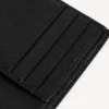 Signature-Brieftasche für Herren, vertikal gefaltet, aus BB Monogram-beschichtetem Canvas in Schwarz/Grau Signature-Brieftasche für Herren, vertikal gefaltet, aus BB Monogram-beschichtetem Canvas in Schwarz/Grau