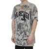 Skater-Graffiti-T-Shirt „Heather Grey“ 739028TOVA71300