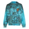 Skater-Hoodie mit Reißverschluss, mittlere Passform „Blue Sky“ 744457TOVA84900