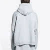 Slime Hoodie Wide Fit „Grey Green“ 674986TLVF21203