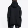 Slime Hoodie Wide Fit „Schwarz“ 674986TLVF21069