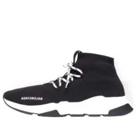 Speed 1.0 Schnür-Sneaker „Black White“ 587284W17021015