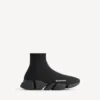 Speed 2.0 Recycled-Knit-Sneaker für Herren in Schwarz