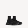 Speed 2.0 Recycled-Knit-Sneaker für Herren in Schwarz