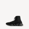 Speed 2.0 Schnür-Sneaker aus recyceltem Strick für Herren in Schwarz Speed 2.0 Schnür-Sneaker aus recyceltem Strick für Herren in Schwarz