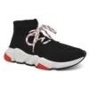 Speed 2.0 Sneaker „Schwarz Weiß Rot“ 525723W07U01000