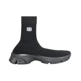 Speed 3.0 einfarbige Sneaker „Recycled Black“ 654532W2DN21090