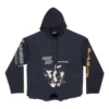 Speed Hunters Upside Down Hoodie Oversized „Black Faded“ 698156TMVD11000