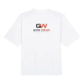 Sportbekleidung, locker sitzend, kurzärmelig, weiß 620941TIVD59000