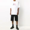 Sportbekleidung, locker sitzend, kurzärmelig, weiß 620969TIVD59000