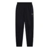 Sportliche B-Stretch-Sweathose mit Kniereinfassung „Schwarz-Weiß“ 675244TLVA11070