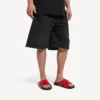Sportliche Pool-Sandalen für Herren in Schwarz/Rot Sportliche Pool-Sandalen für Herren in Schwarz/Rot
