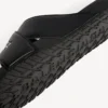 Sportliche Pool-Sandalen für Herren in Schwarz/Weiß Sportliche Pool-Sandalen für Herren in Schwarz/Weiß