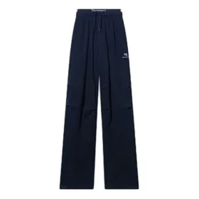 Sporty B Logo Band Wide-Leg-Track-Hose „Black“ 675346TLVA11070
