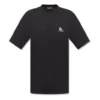 Sporty B Logo T-Shirt, Boxy Fit „Black“ 681045TLVN11070
