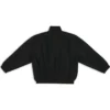 Sporty B Oversized-Trainingsanzug-Nylonjacke „Schwarz“ 706440TKO481000
