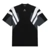 Sporty B Trainingsanzug-T-Shirt „Schwarz Grau Weiß“ 675306TLVA21150