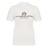 SS21 Alphabet Kurzarm-T-Shirt, Weiß 594603TGV479000