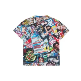 SS21 Bedrucktes Baumwoll-T-Shirt, mehrfarbig 612964TIV658470