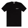 SS21 Besticktes Kurzarm-Shirt, schwarz, 641655TKV861070