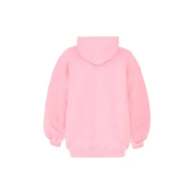 SS21 Hoodie mit Aufdruck, rosa 641529TJVI61401
