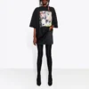 SS21 „I Love Dogs“-T-Shirt Schwarz 641532TJVH11000