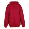 SS21 Logo Hoodie in mittlerer Passform „Rot“ 578135TIV846295