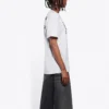 SS21 Logo-T-Shirt mit Rundhalsausschnitt, grau 612965THV841167