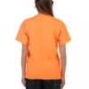 SS21 Rundhals-T-Shirt mit Aufdruck Orange 612965TJVI37513