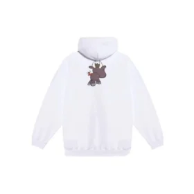 SS21 Unisex-Schuh mit kleinem Cartoon-Print, Weiß 578135TJVE69000
